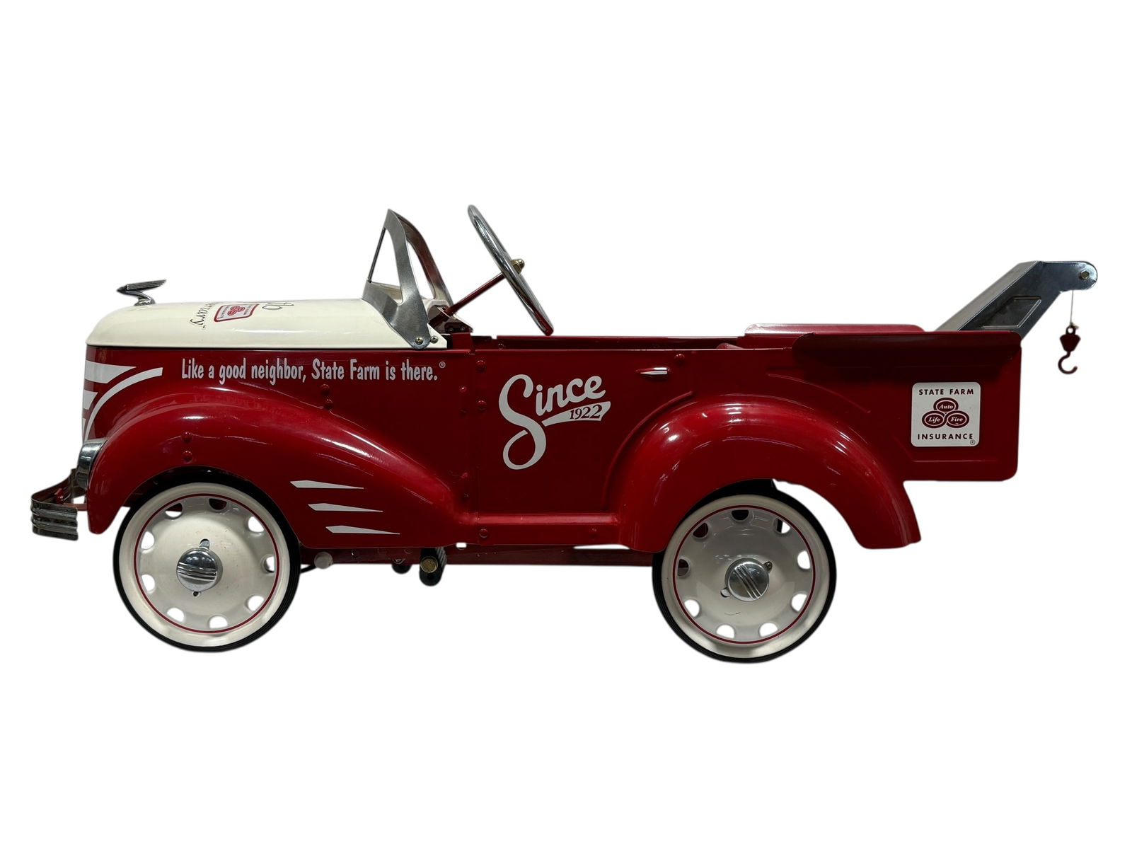 State Farms 80th Anniversary Pedal Car Tow Truck (1 of 8)
