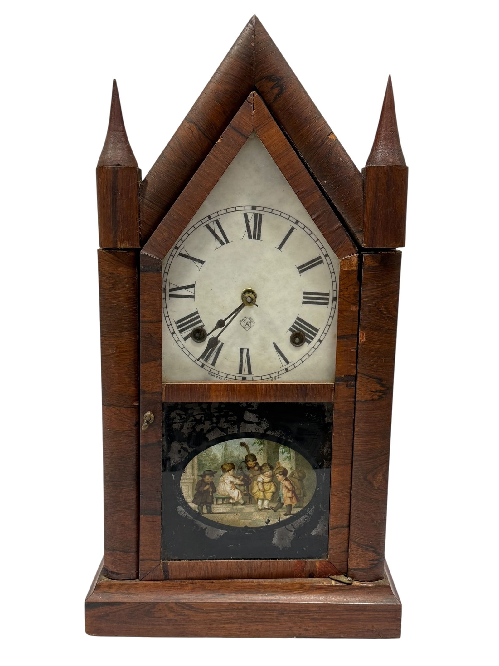 Antique Ansonia Steeple Mantle Clock (1 of 10)