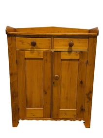 Primitive Pine Pie Safe