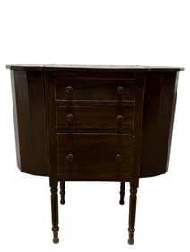 Antique Sewing Cabinet on Legs
