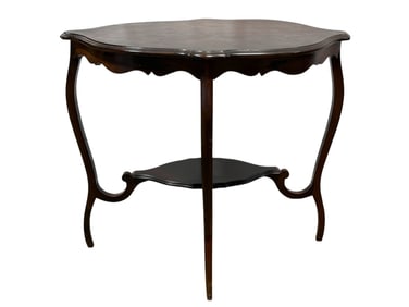 Antique Ebenezer Smith Mahogany Occasional Table