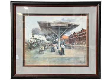 Griffin, Georgia Train Station Print
