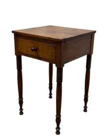 Late 19th C. Work Table w/ Drawer