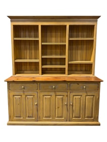 Eddy West Farmhouse Style Stepback Hutch
