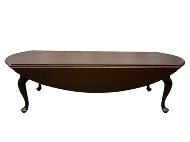 Henkel-Harris Queen Anne Style Drop Leaf Coffee Table