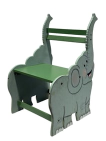 Hand Painted Elephant Childs Chair