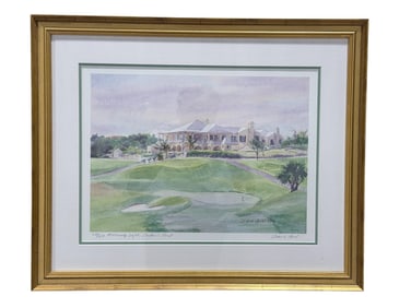 Signed Dianna Amos "Morning Light" Lithograph