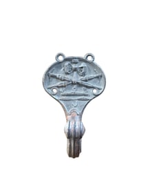 19th C. Cast Iron Fire Department Wall Hook