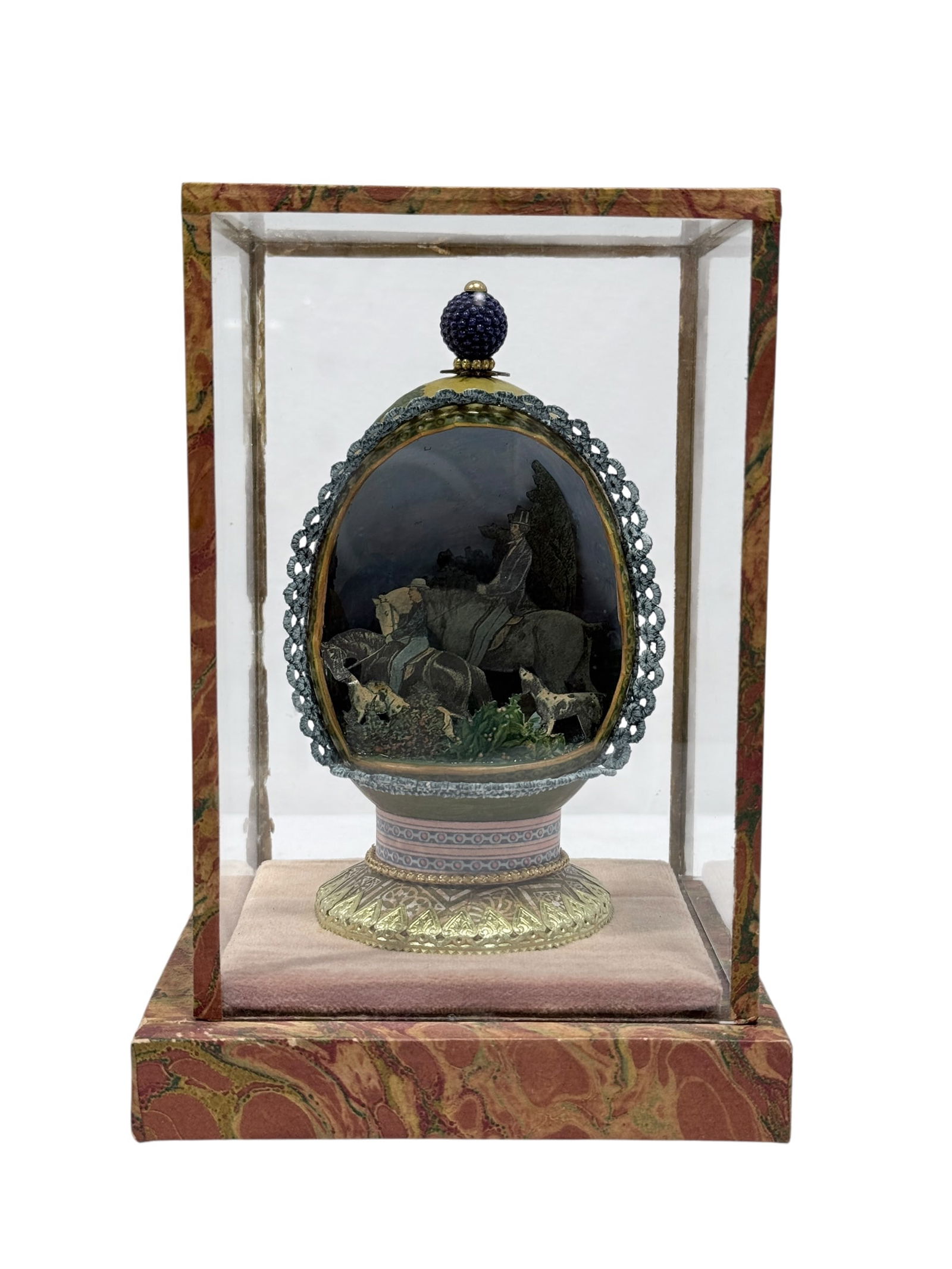 Encased French Egg Diorama (1 of 8)