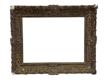 19th C. Ornate Giltwood Frame