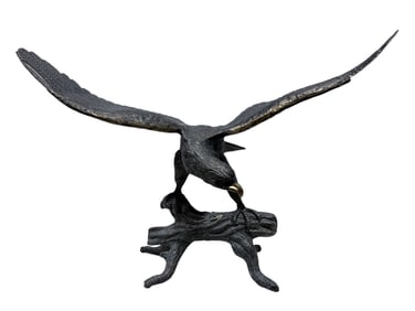 Cast Aluminum American Eagle Statue
