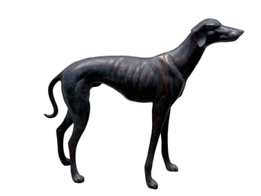 Aluminum Greyhound Statue