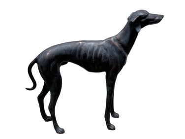 Aluminum Greyhound Statue