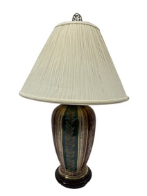 Hand Painted Porcelain Vase Table Lamp