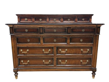 Very Fine Quality Hickory White 15 Drawer Continental Chest