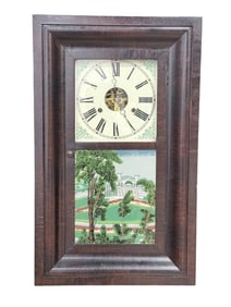 19th C. Seth Thomas Ogee Wall Clock