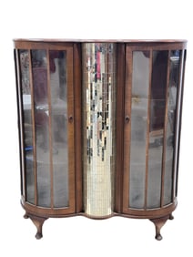 Circa 1930s Art Deco Style Cocktail Cabinet