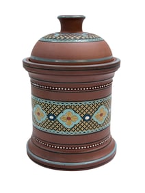 English Kirksham Pottery Tobacco Jar