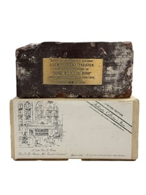 Lowes Grand Theater "Gone With The Wind" Brick w/ COA & Box