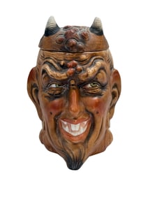 Ernst Bohne & Söhne Devil Tobacco Humidor Jar