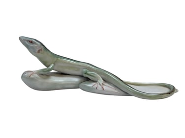 Early Herend Lizard Figure
