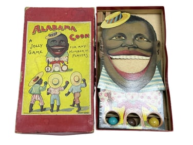 Early 1900 Black Americana Alabama Coon Game