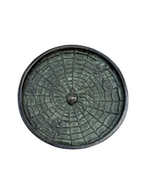 Bronze E.T. Hurley Spider & Web Tray