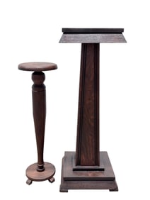 2 Antique Pedestals