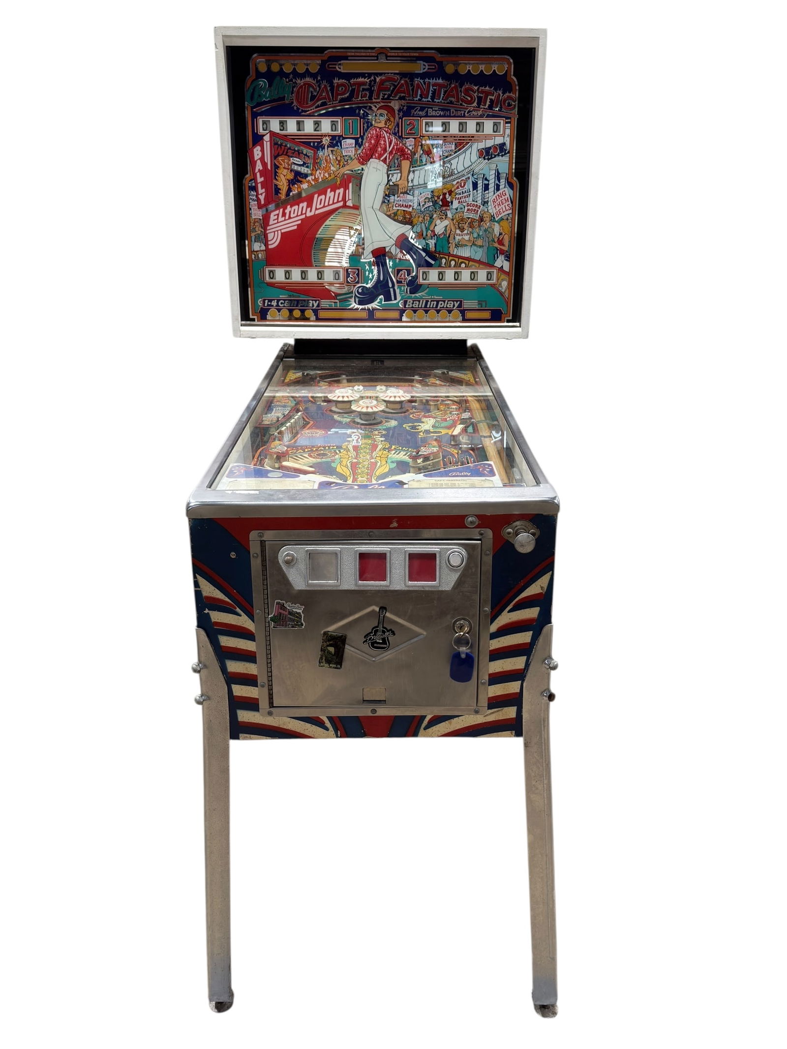 Bally Capt. Fantastic & The Brown Dirt Cowboy Pinball Machine (1 of 10)