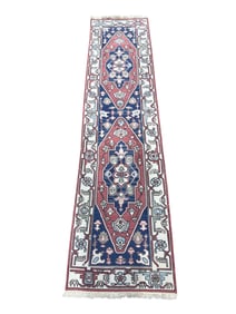 Hand Knotted Kazak Runner