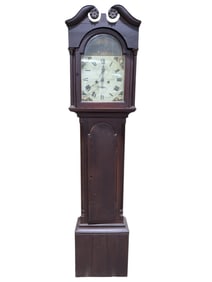 Antique Mahogany Grandfather Clock