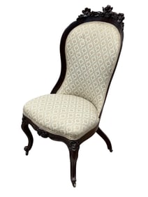 Antique Laminated Rosalie Chair Attr. To John Belter