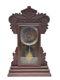 Antique Gingerbread Mantel Clock