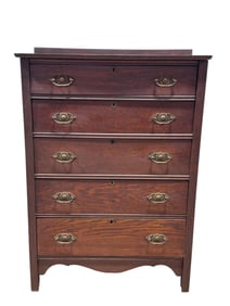 Antique Oak Chest of Drawers