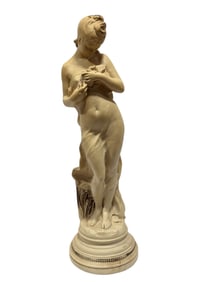 "Venus Holding a Bird" Statue After Hippolyte Francois Moreau