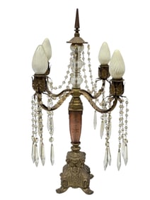 Art Nouveau Girandole Lamp