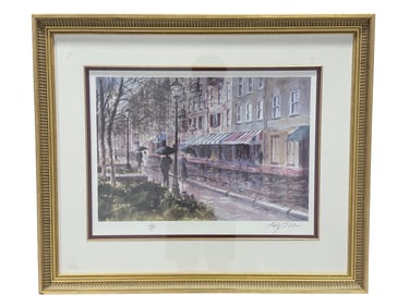 Signed Ray Ellis Limited Edition Street Scene Print