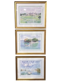 Group of 3 Signed Dianna Amos Lithographs