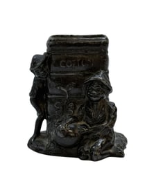 1884 New Orleans Black Memorabilia Match Holder