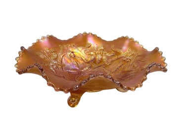 Northwood Electric Marigold Wishbone Bowl