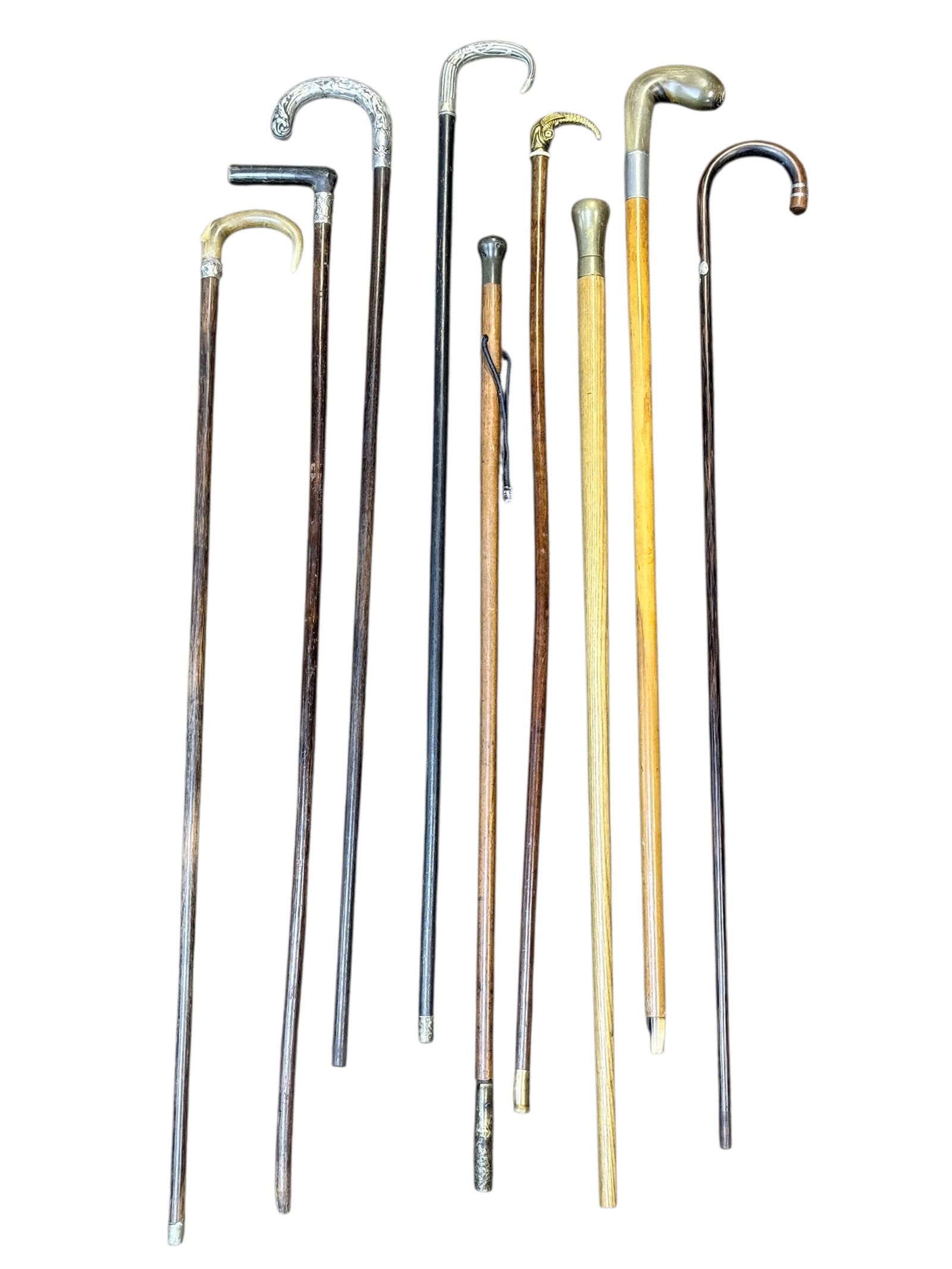 Group of 9 Antique Walking Sticks (1 of 16)