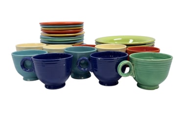 31Pcs of Assorted Vintage Fiesta