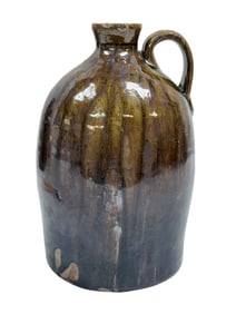 Signed Billy Merrit Crawford County Jug