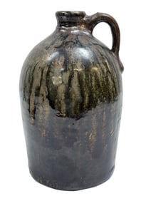 Signed Henry Newton Long Crawford County Jug