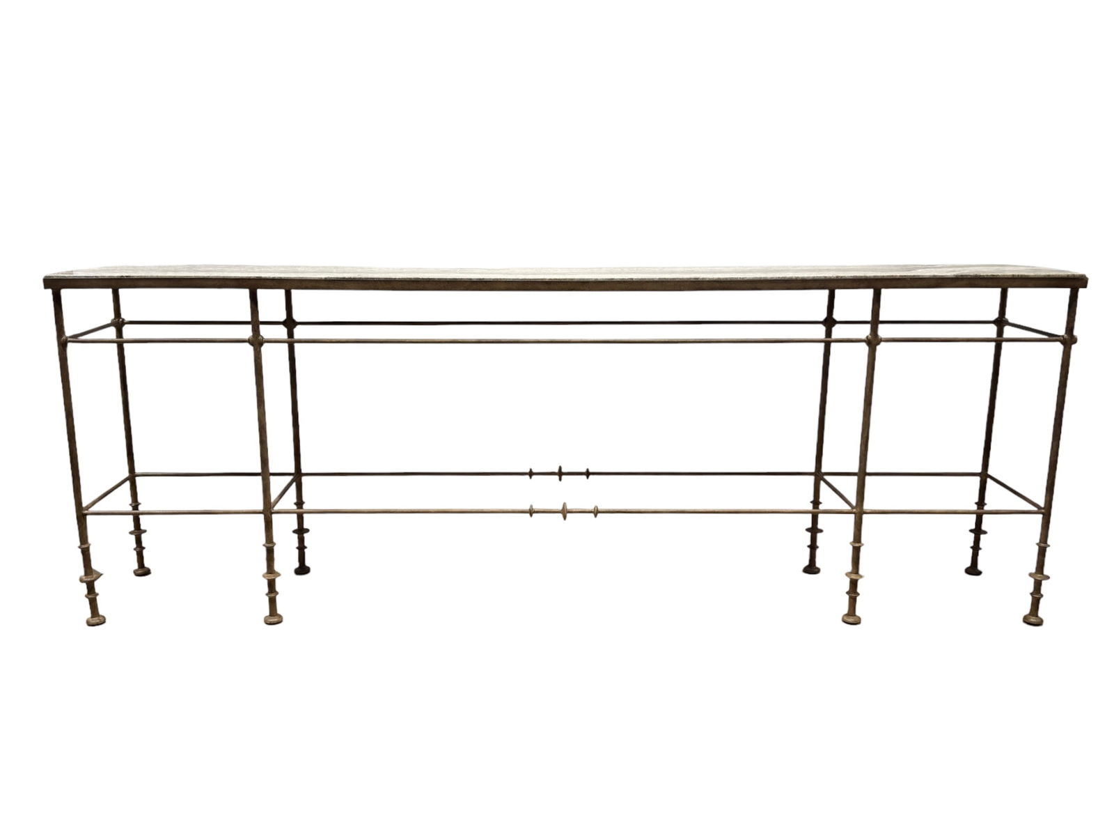 Hooker Furniture "St James" Metal & Stone Console Table (1 of 7)