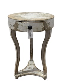 Park Hill "Claudette" Wood Accent Table w/ Drawer