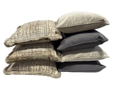 Set of 7 Paul Roberts Couch Pillows