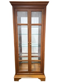 Curio Cabinet w/ Mirror Back