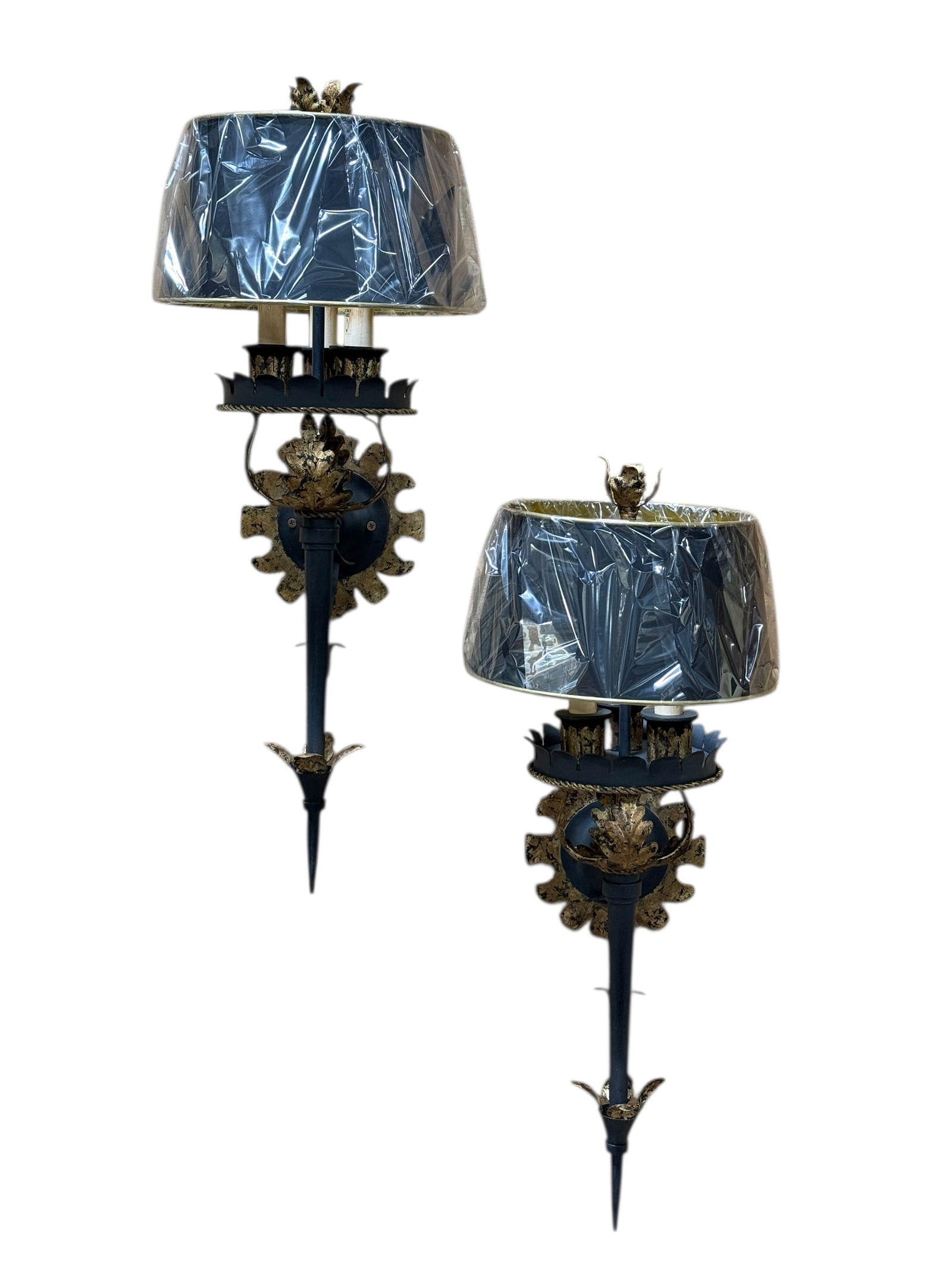 (2) Winterthur Currey & Co. Duke Wall Sconces (1 of 8)