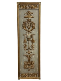 John Richard Hand Carved Wood Panel II